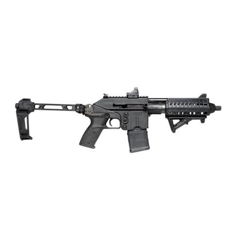 https3A2F2Fmedia.chattanoogashooting.com2Fimages2Fproduct2FKTPLR16BLKD2FKTPLR16BLKD2.jpg Kel-Tec PLR16 Defender Handgun .223 Rem/5.56mm 10rd Magazine 9" Barrel Viridian RFX11 Red Dot & Strike Industries Brace