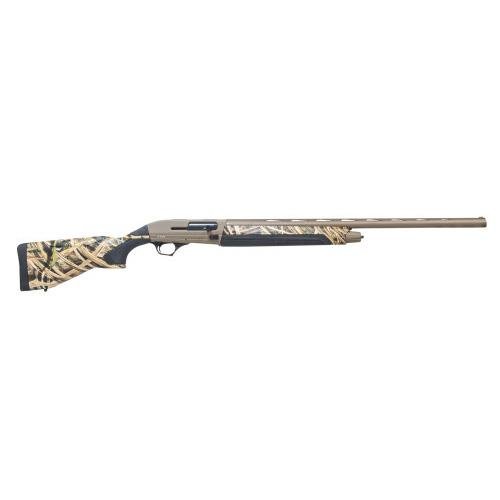 https3A2F2Fmedia.chattanoogashooting.com2Fimages2Fproduct2FLLFT21FDESGB202FFT21CAMO2012.jpg Pointer FT21 Semi-Auto Shotgun 20ga 3" Chamber 5rd Capacity 28'' Barrel FDE Receiver Shadowgrass Blades Stock