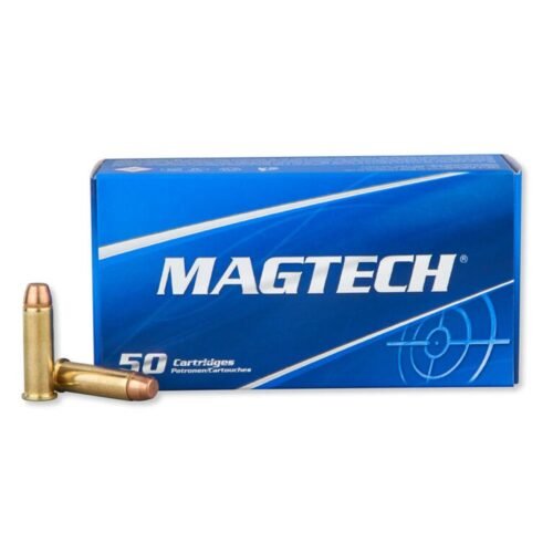 https3A2F2Fmedia.chattanoogashooting.com2Fimages2Fproduct2FMG38Q2FMG38Q.jpg Magtech Handgun Ammunition .38 Spl 125gr FMJ Flat 938 fps 50/ct