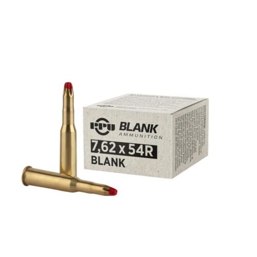 https3A2F2Fmedia.chattanoogashooting.com2Fimages2Fproduct2FOQPPB722FOQPPB721.jpg PPU Blank Rifle Ammunition 7.62X54R Blanks 20/ct