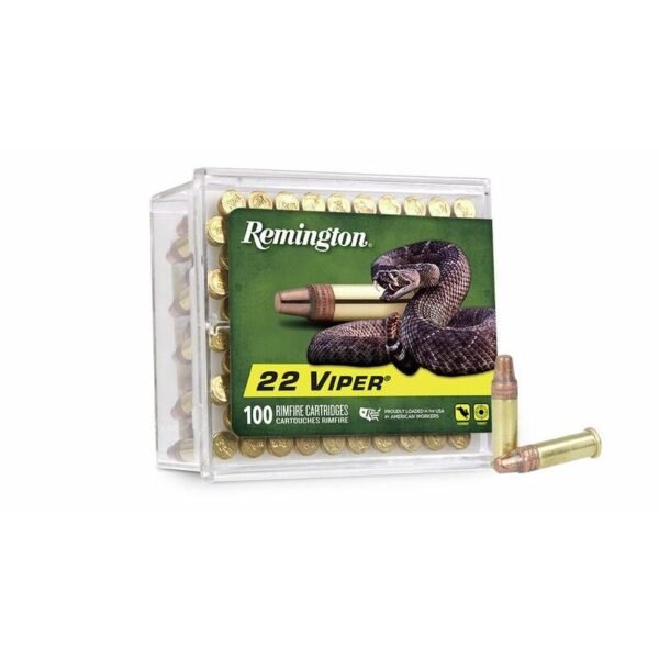https3A2F2Fmedia.chattanoogashooting.com2Fimages2Fproduct2FRT212882FRT21288-1.jpg Remington .22 Viper Rimfire Ammunition .22 LR 36 gr TCSB 1410 fps 100/ct