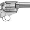 RUGER VAQUERO STAINLESS 45 COLT SA REVOLVER 4.62 BBL Gloss STS