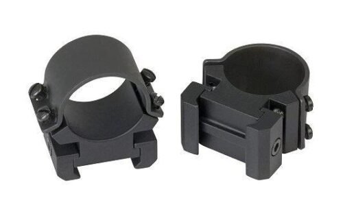 https3A2F2Fmedia.chattanoogashooting.com2Fimages2Fproduct2FWE491432FWE49143.jpg Weaver Sure Grip Windage Adjustable Aluminum Scope Rings (4-Screws) - 1" Medium Matte
