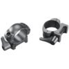 https3A2F2Fmedia.chattanoogashooting.com2Fimages2Fproduct2FWE493252FWE49325-1.jpg Weaver Grand Slam Leaver-Lok Top Mount Steel Scope Rings 1" Medium Matte