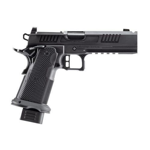 AF1911-ROMULUS 9MM 20Rd Magazine (5) 5" BULL Ramped Ported Barrel MOS Optic Cut DLC BLK