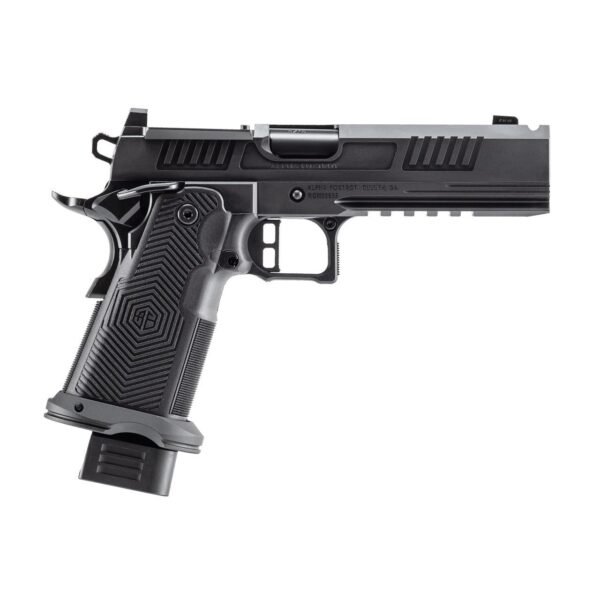 https3A2F2Fmedia.chattanoogashooting.com2Fimages2Fproduct2FXXAA39X1EIHXDBK20PROMNVC2FXXAA39X1EIHXDBK20PROMNVC-Right.jpg AF1911-ROMULUS 9MM 20Rd Magazine (5) 5" BULL Ramped Ported Barrel MOS Optic Cut DLC BLK