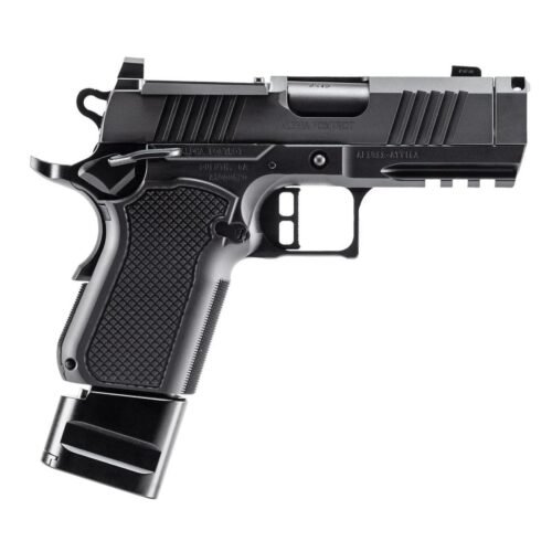 https3A2F2Fmedia.chattanoogashooting.com2Fimages2Fproduct2FXXAA39X1QIHXDBK20PROMNVC2FXXAA39X1QIHXDBK20PROMNVC1.jpg Alpha Foxtrot AF1911-ROMULUS Handgun 9mm Luger 20rd Magazines(5) 3.5'' Ported Barrel MOS DLC Black