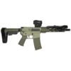 https3A2F2Fmedia.chattanoogashooting.com2Fimages2Fproduct2FZCSCC04021GKNLP2FZCSCC04021GKNLP2.jpg Shark Coast Grassy Knoll AR Pistol Bundle 5.56mm 30rd Magazine 10.5'' Threaded Barrel Vortex Sparc Red Dot Streamlight ProTac SBA3 Brace