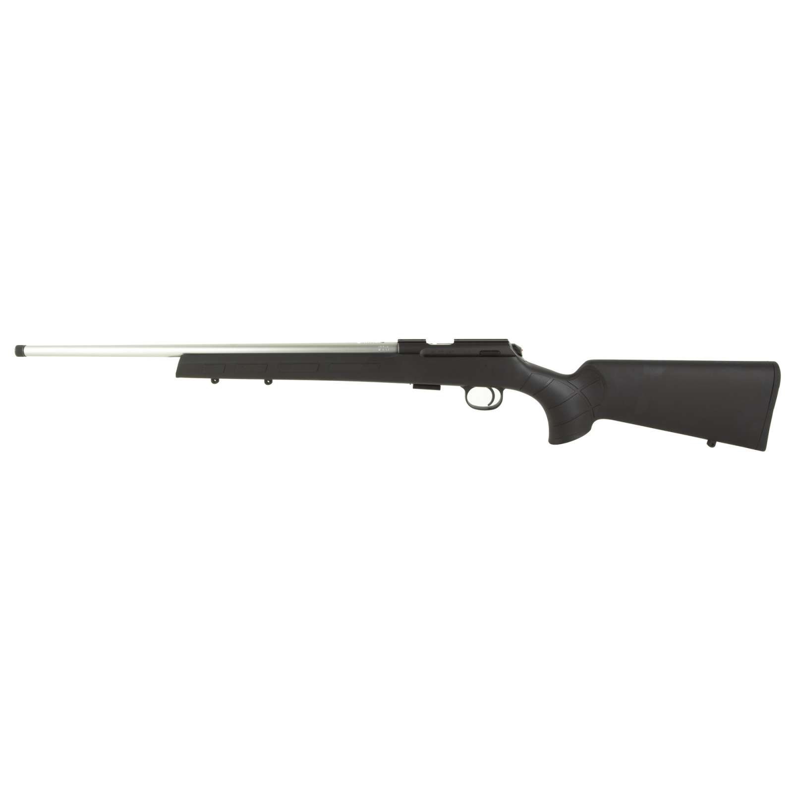 CZ 457 AMERICAN SUPPRESSOR-READY 22LR RIFLE 20" THREADED BBL, BLACK SYNTHETIC, 5RD MAGAZINE