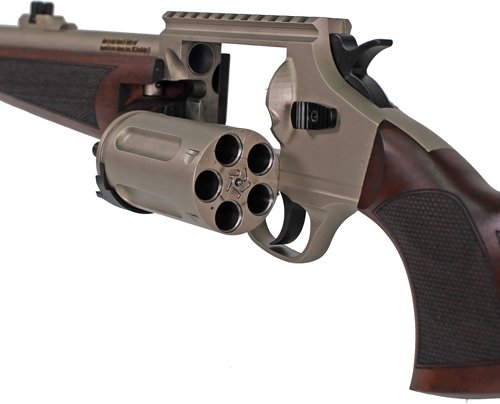 GIJ1000SN_RECEIVER.jpg IVER JOHNSON 1000 410 3" 20" - REVOLVER SHOTGUN NICKEL WALNUT