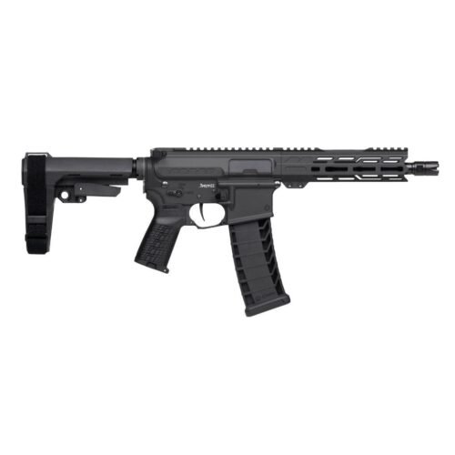 https3A2F2Fmedia.chattanoogashooting.com2Fimages2Fproduct2FCA94A860FAB2FCA94A860FAB1.jpg CMMG Banshee MK4 Fixed Ejector Handgun 9mm Luger 30rd Magazine 8" Barrel RipBrace Armor Black