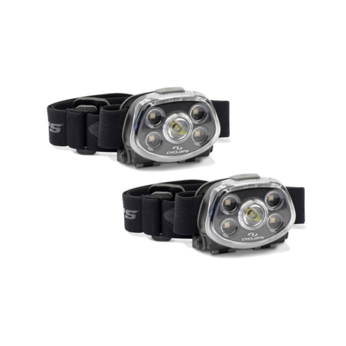 https3A2F2Fmedia.chattanoogashooting.com2Fimages2Fproduct2FGMCYCHLFXP2PK2FGMCYCHLFXP2PK-1.png Cyclops Force XP Headlamp 350 Lumens Black 2/ct