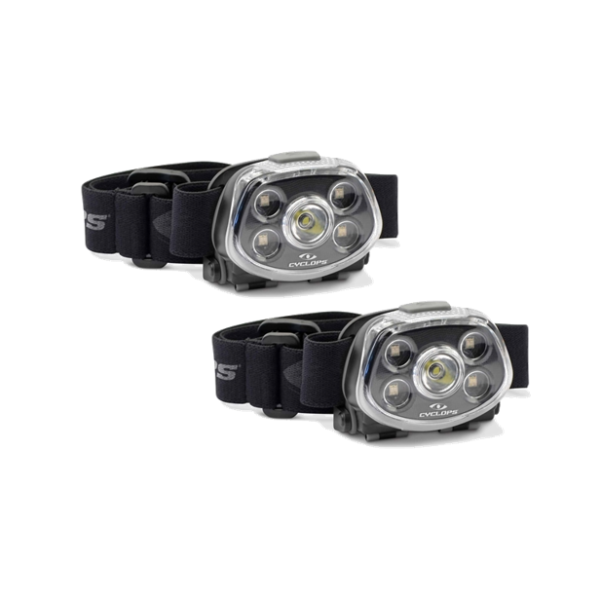 Cyclops Force XP Headlamp 350 Lumens Black 2/ct