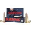 Hornady Subsonic Ammunition 450 Bushmaster 395 gr SUB-X 1050 fps 20/ct