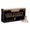 Speer Ammo, 9mm Luger Ammo, Jacketed Hollow Point, 950 fps, 326 CCI GOLD DOT 9MM 147GR GDHP 50RD BX 1000RD CASE