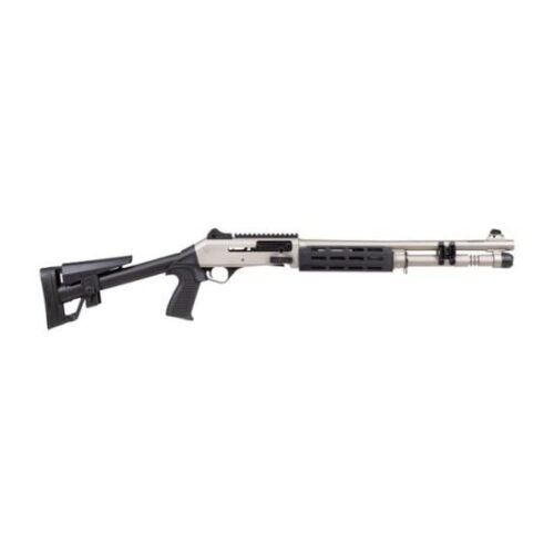 image-full-8848-6f4e2481037193e5d2e0c23309c5ab44.jpg PANZER ARMS M4 SPEED PRO 12G 18.5" PORTED BBL, MARINE/NICKEL, MLOK HG, 5RD